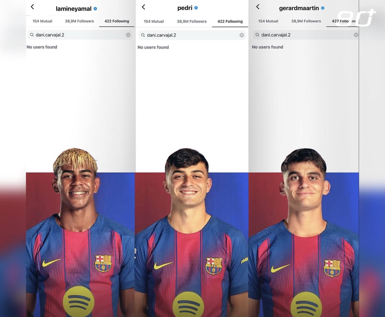 Yamal, Pedri və Martin kapitanı izləmədən çıxartdılar