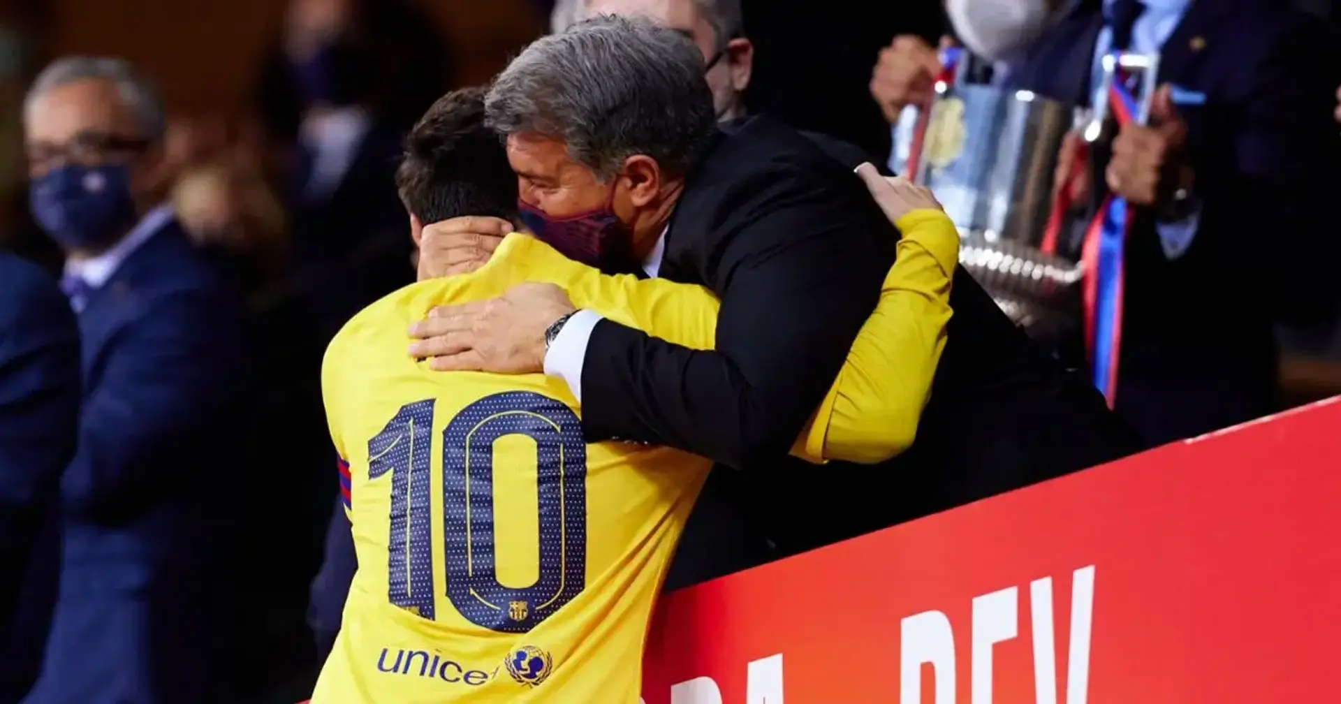 Laporta: “Messi mövzusu məni çox üzür”