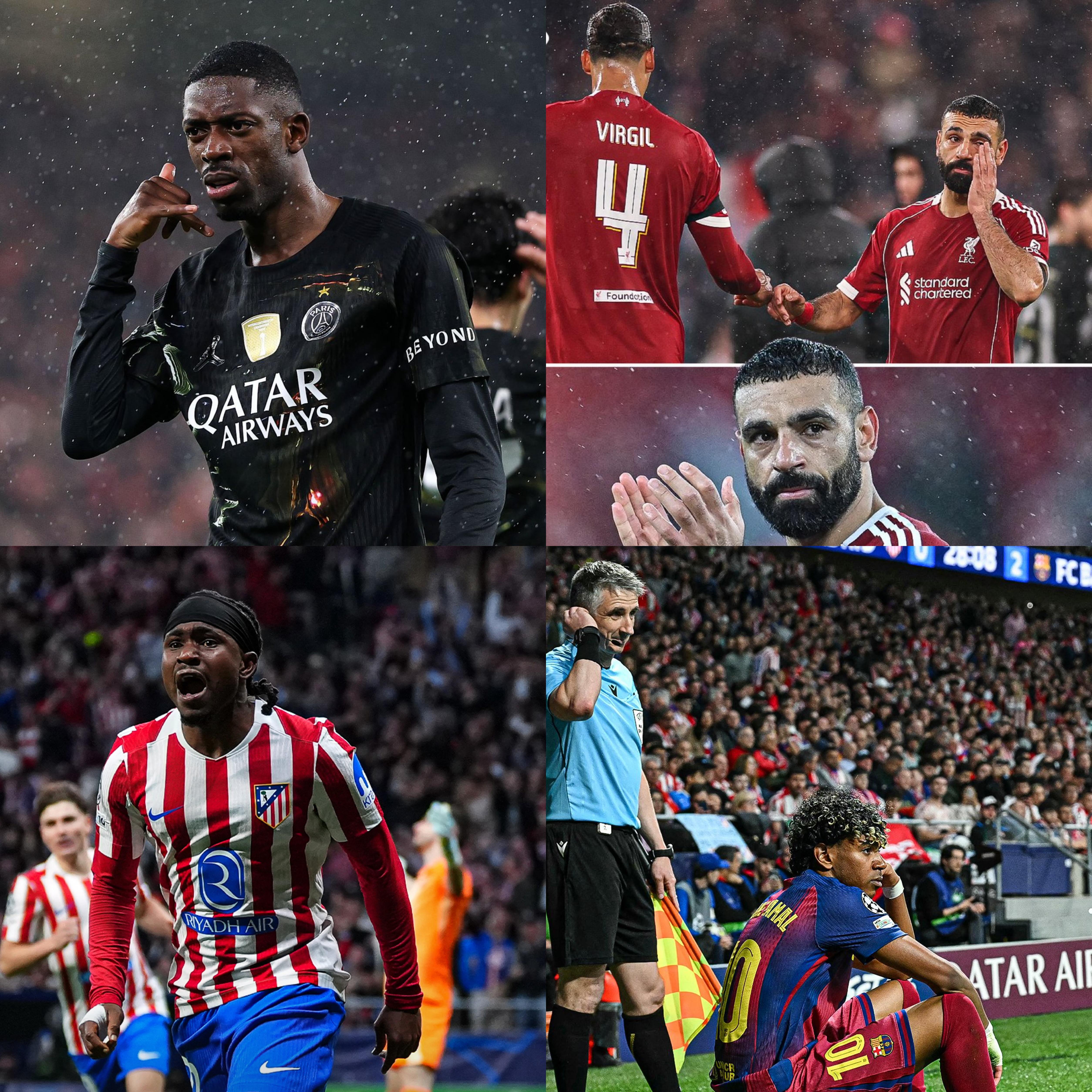 Çempionlar Liqası: PSJ və Atletiko Madrid yarımfinalda