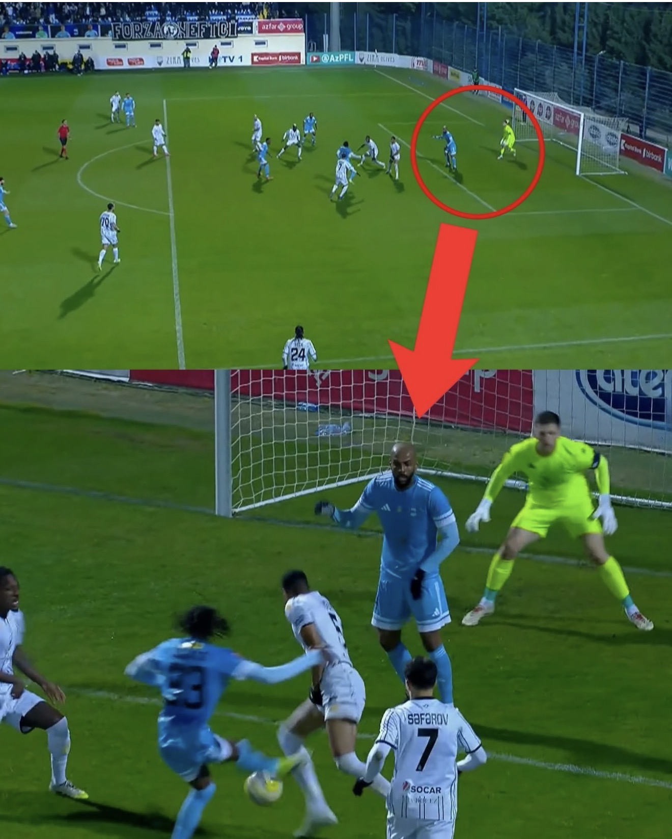 “Neftçi”: “Matçda lal, kar, kor VAR”