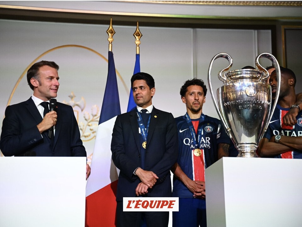 Makron “PSJ-Bayern” matçına təxmin söylədi