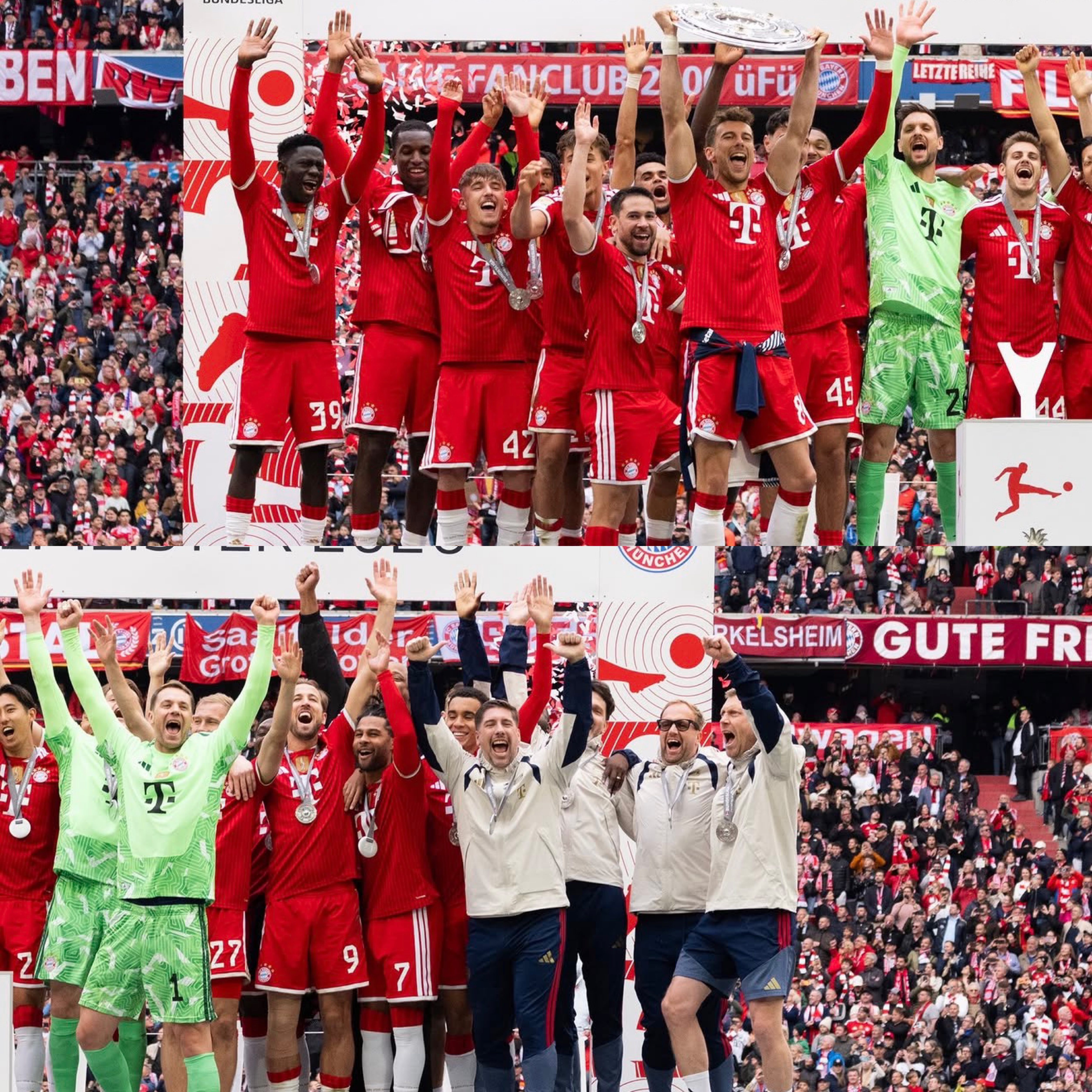 “Bayern Münhen” çempionluq kubokuna qovuşdu
